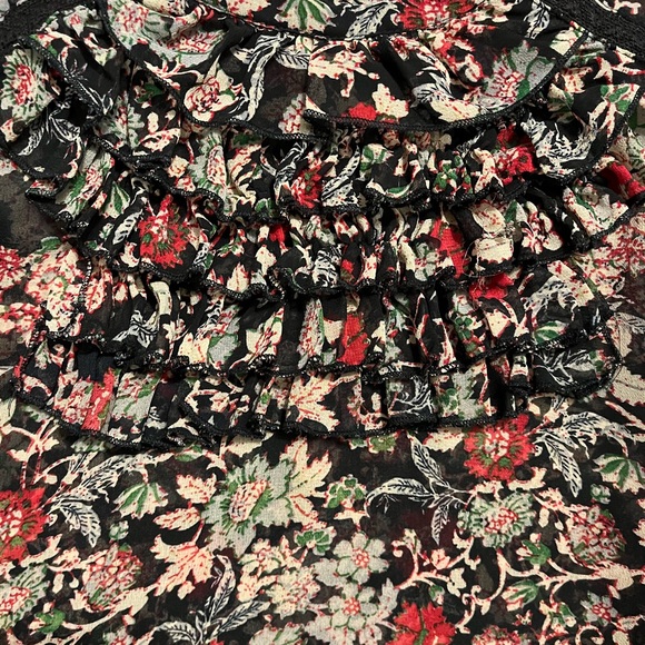Zara Floral Top - Picture 2 of 3